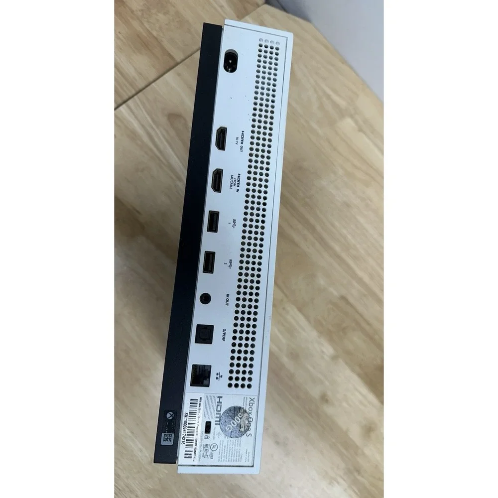 Microsoft Xbox One S 500GB Console – Tested & Working – Power Cable Included